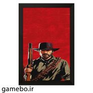 تابلو گیمبو طرح رد دد (red dead) کد T1072