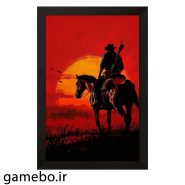 تابلو گیمبو طرح رد دد (red dead) کد T1073