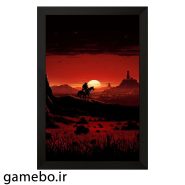 تابلو گیمبو طرح رد دد (red dead) کد T1075