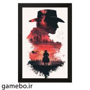 تابلو گیمبو طرح رد دد (red dead) کد T1065