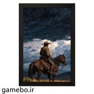 تابلو گیمبو طرح رد دد (red dead) کد T1066