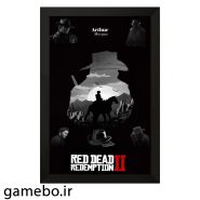 تابلو گیمبو طرح رد دد (red dead) کد T1070