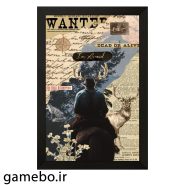 تابلو گیمبو طرح رد دد (red dead) کد T1071